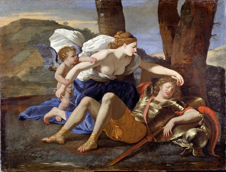 Renaud e Armide - Nicolas Poussin