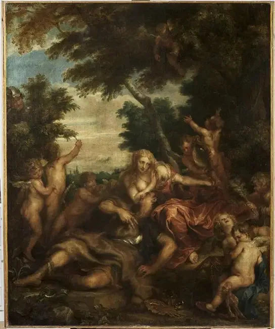 Renaud e l'Incantatrice Armida - Antoine van Dyck