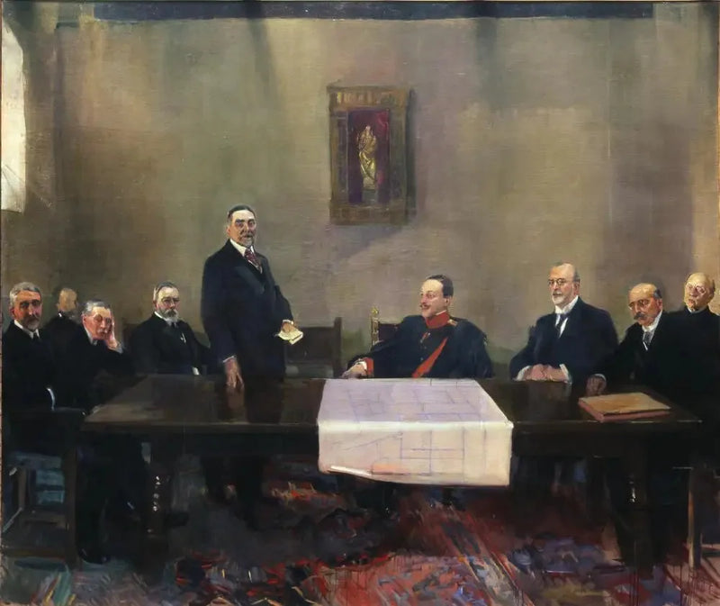 Incontro del Patronato della Casa-Museo di El Greco, Toledo - Joaquín Sorolla