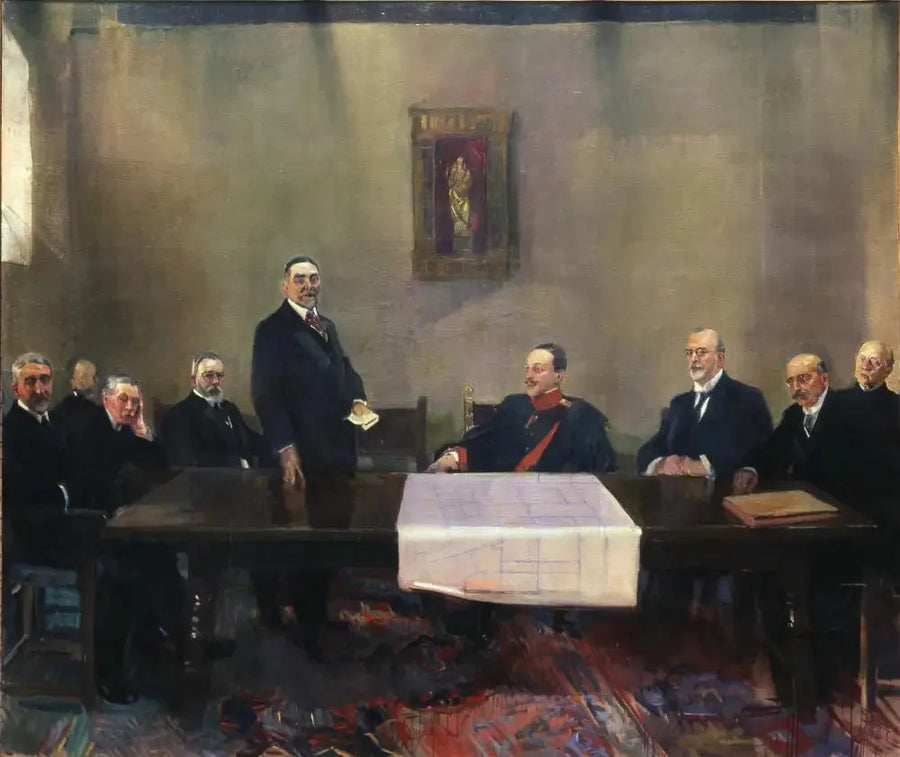 Incontro del Patronato della Casa-Museo di El Greco, Toledo - Joaquín Sorolla