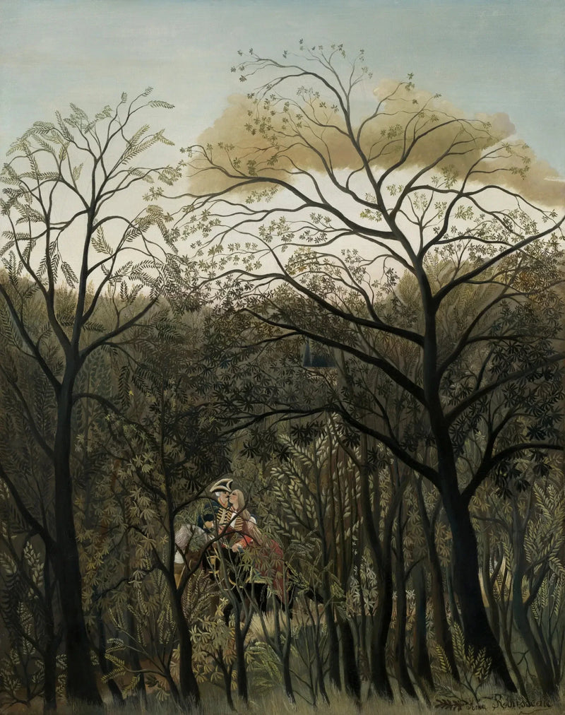 Appuntamento nella foresta - Henri Rousseau