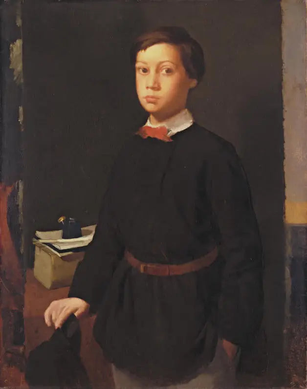 René de Gas con il calamaio - Edgar Degas