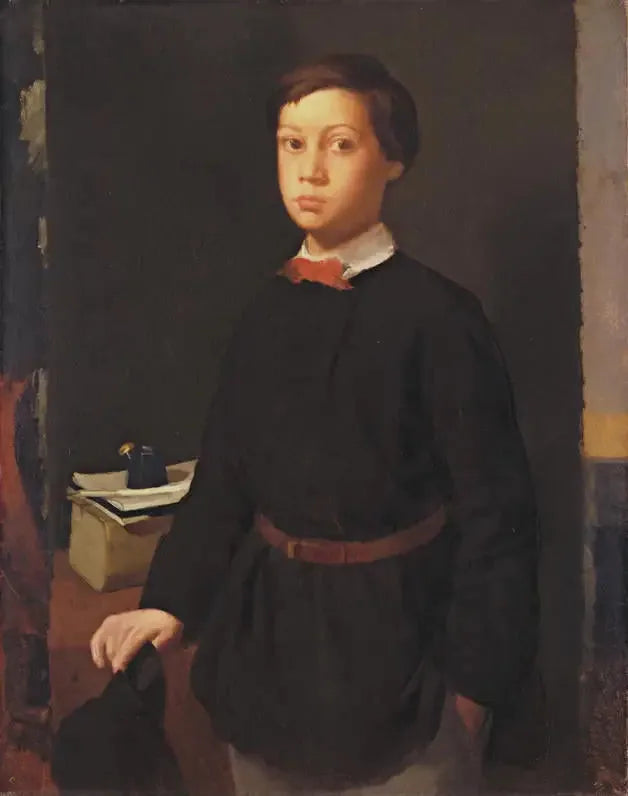 René de Gas con il calamaio - Edgar Degas