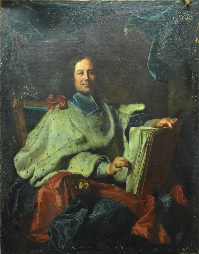 René François de Beauvau du Rivau - Hyacinthe Rigaud image 1 copie peinte à la main à l’huile