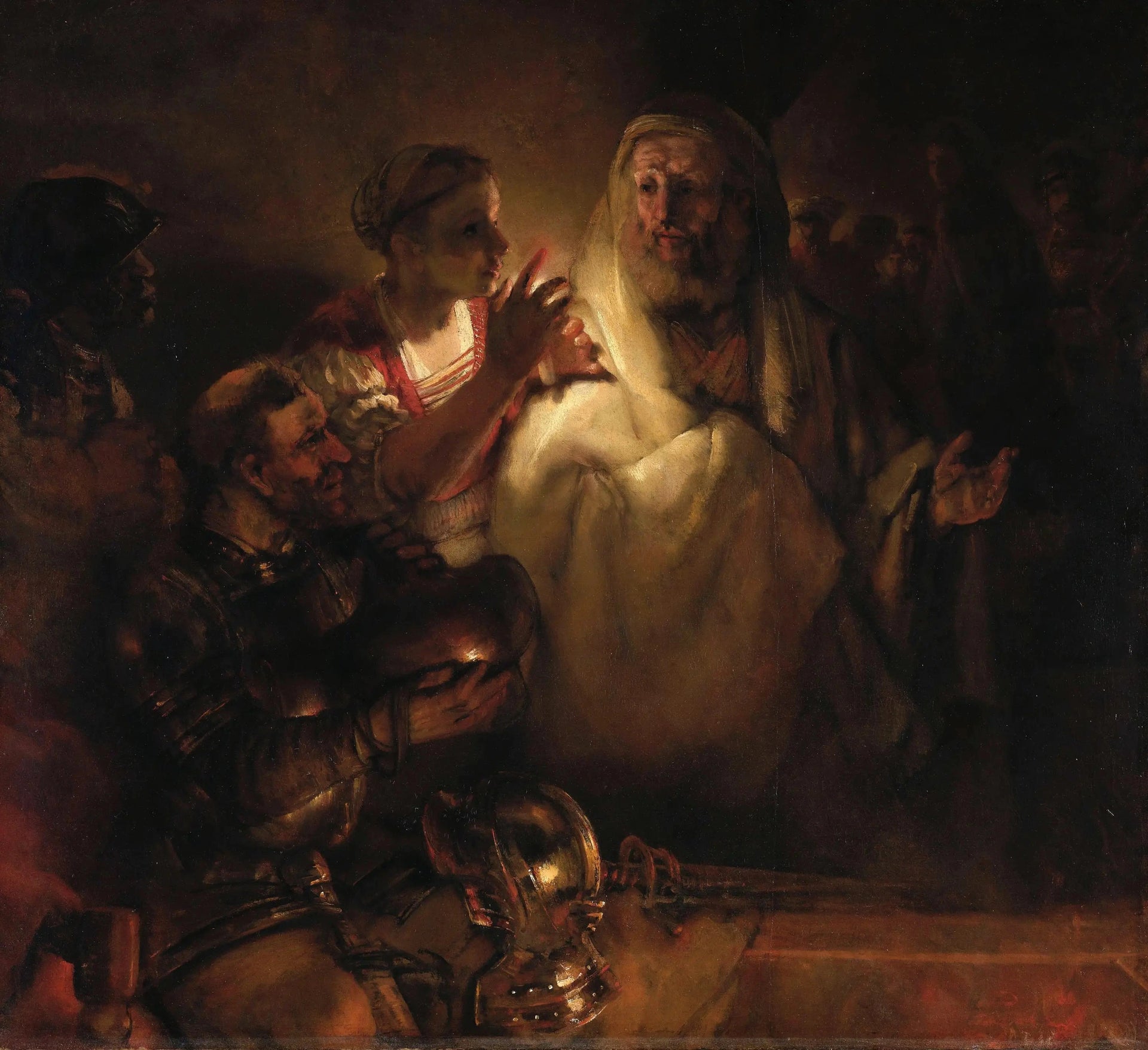 Le Reniement de saint Pierre, 1660 — Rembrandt