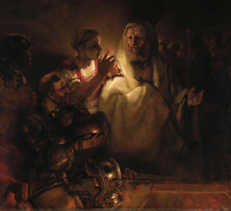 Il Rinnegamento di San Pietro - Rembrandt
