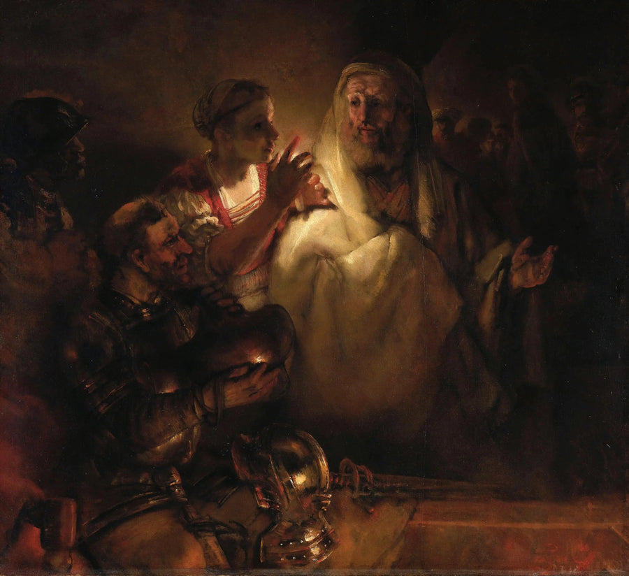 Il Rinnegamento di San Pietro - Rembrandt