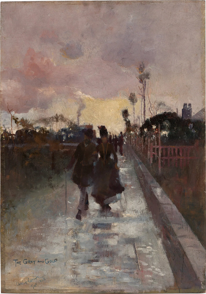 Ritorno a casa (Il grigio e l'oro) - Charles Conder