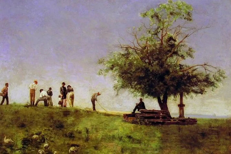 Riparare la rete - Thomas Eakins