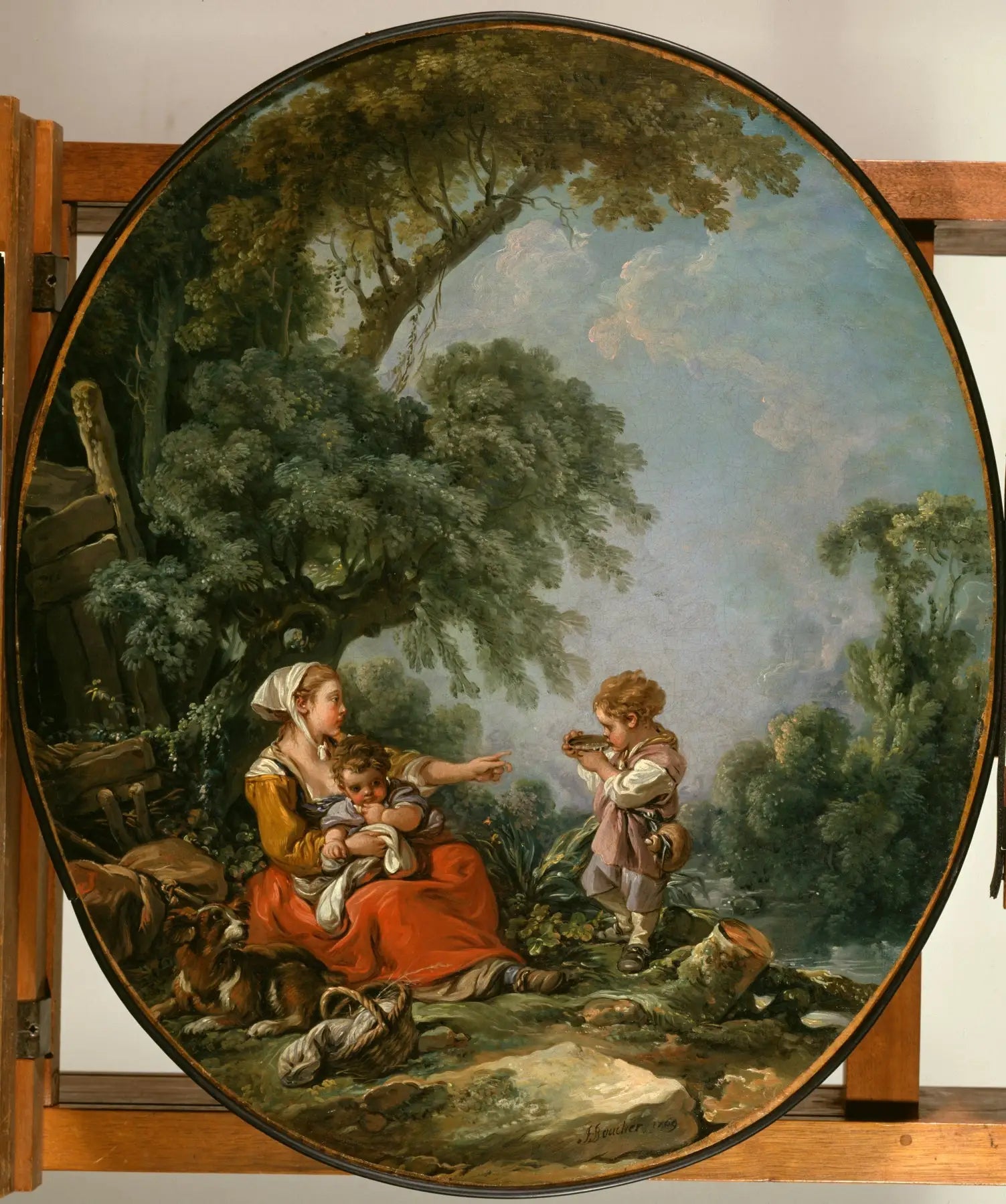 Repas pastoral - François Boucher - Alpha Reproduction