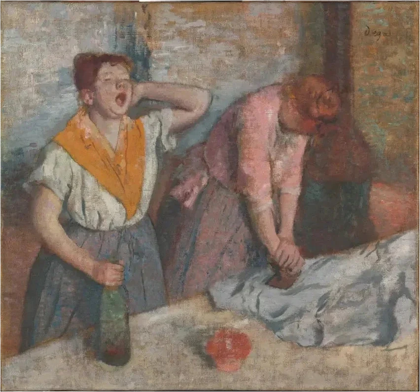 Stiratrici - Edgar Degas