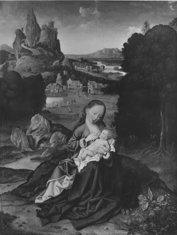 Riposatevi in volo - Joos van Cleve