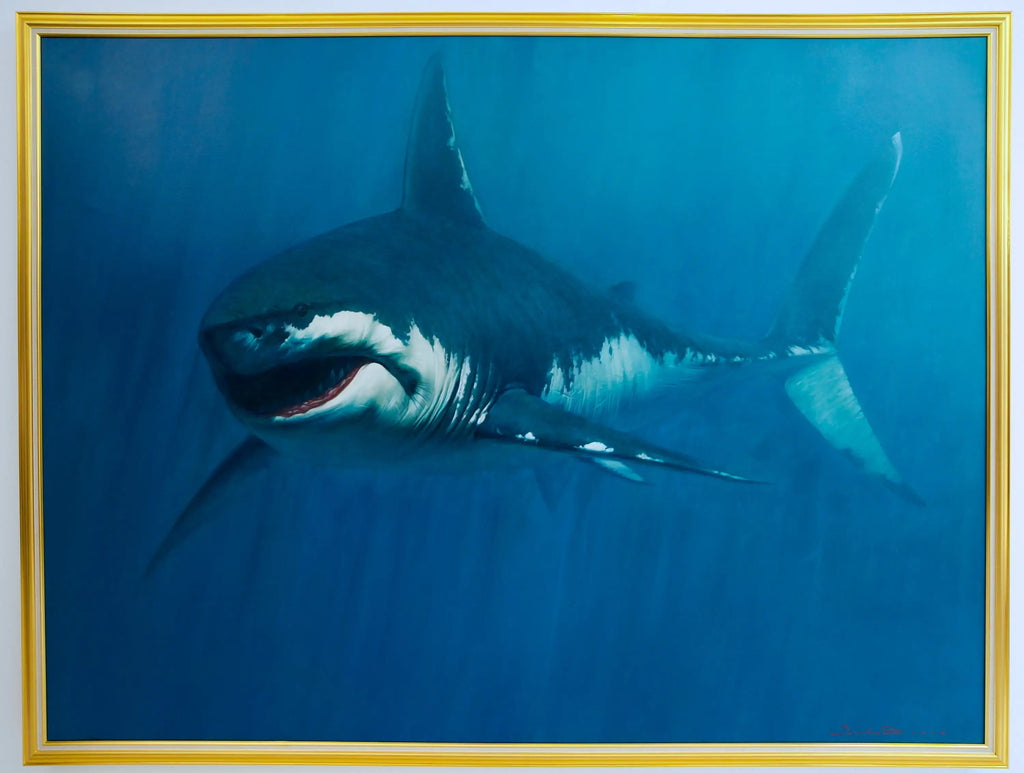 Requin | 150 x 200 cm Reproductions de tableaux à la peinture à l’huile