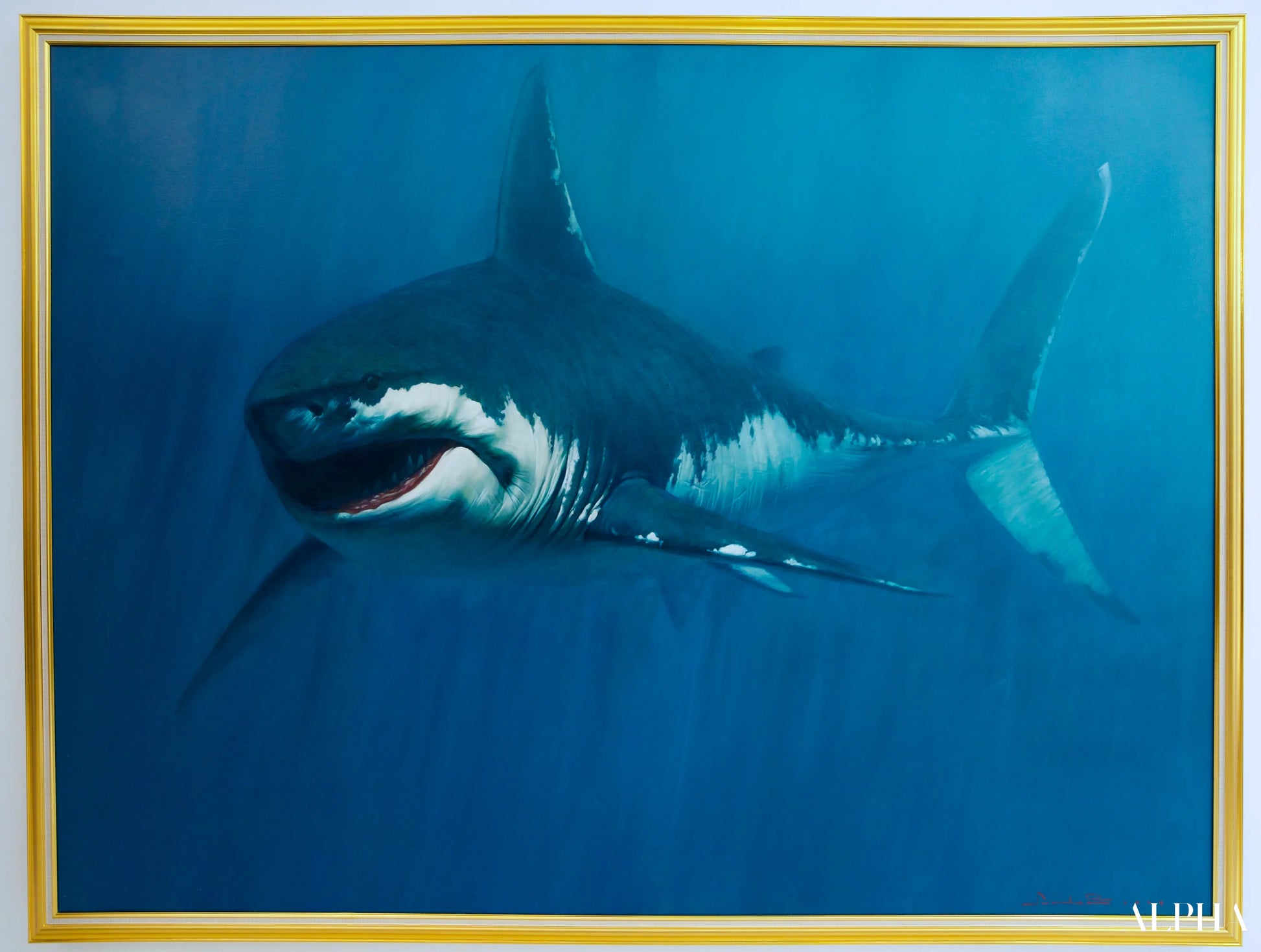 Squalo | 150 x 200 cm Riproduzioni di dipinti a olio