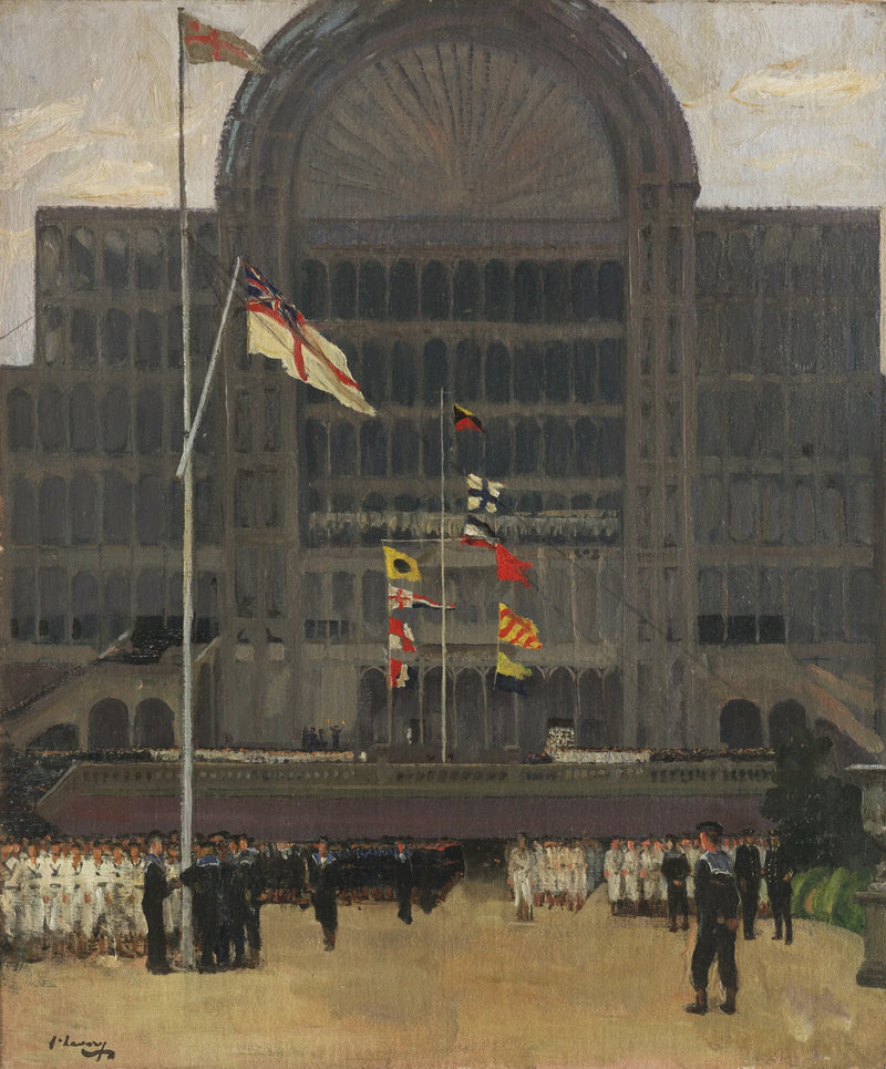 Riserva dei volontari della Royal Naval, Crystal Palace - John Lavery