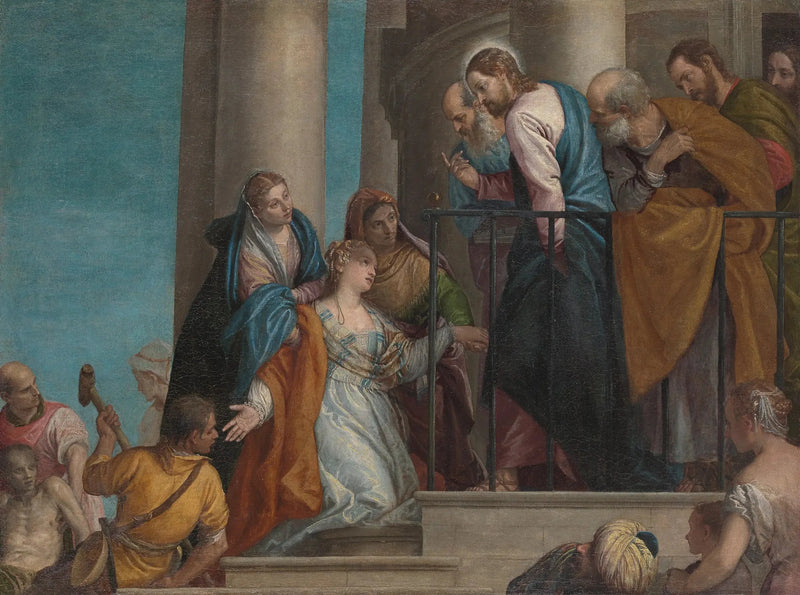 Resurrezione a Naïn del figlio della vedova - Paolo Veronese