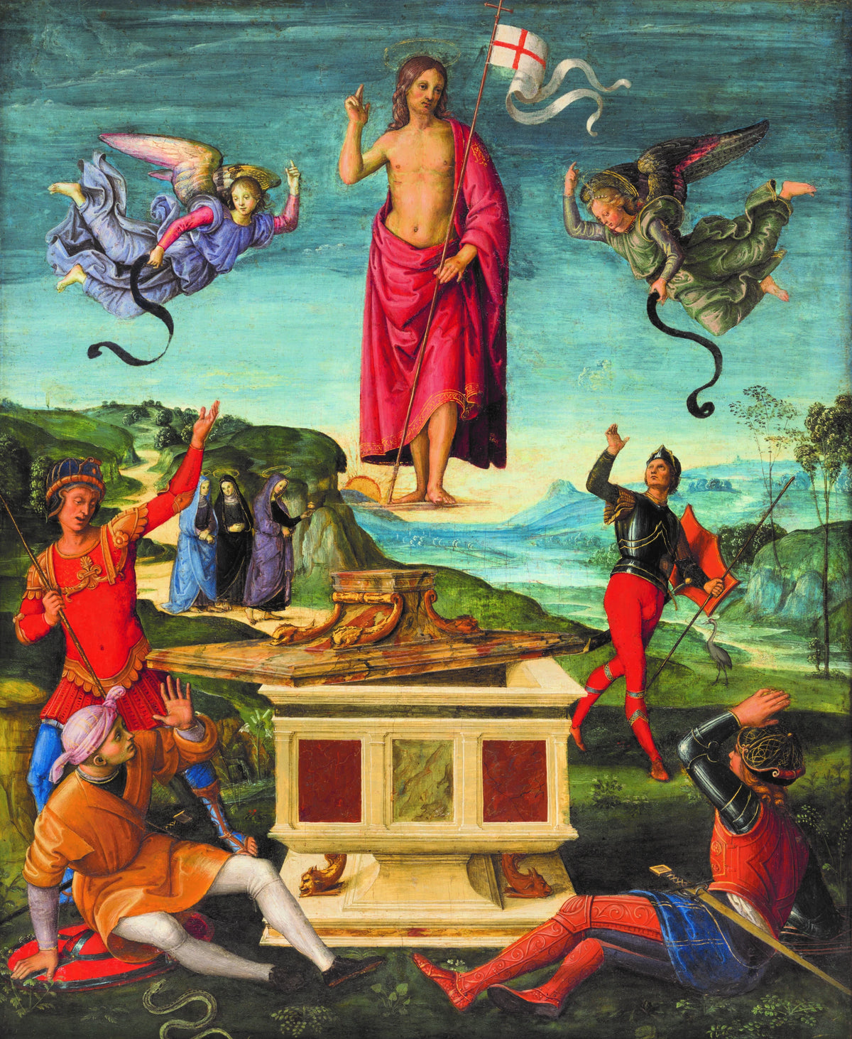 La risurrezione di Cristo, 1499-1502 - Raphaël