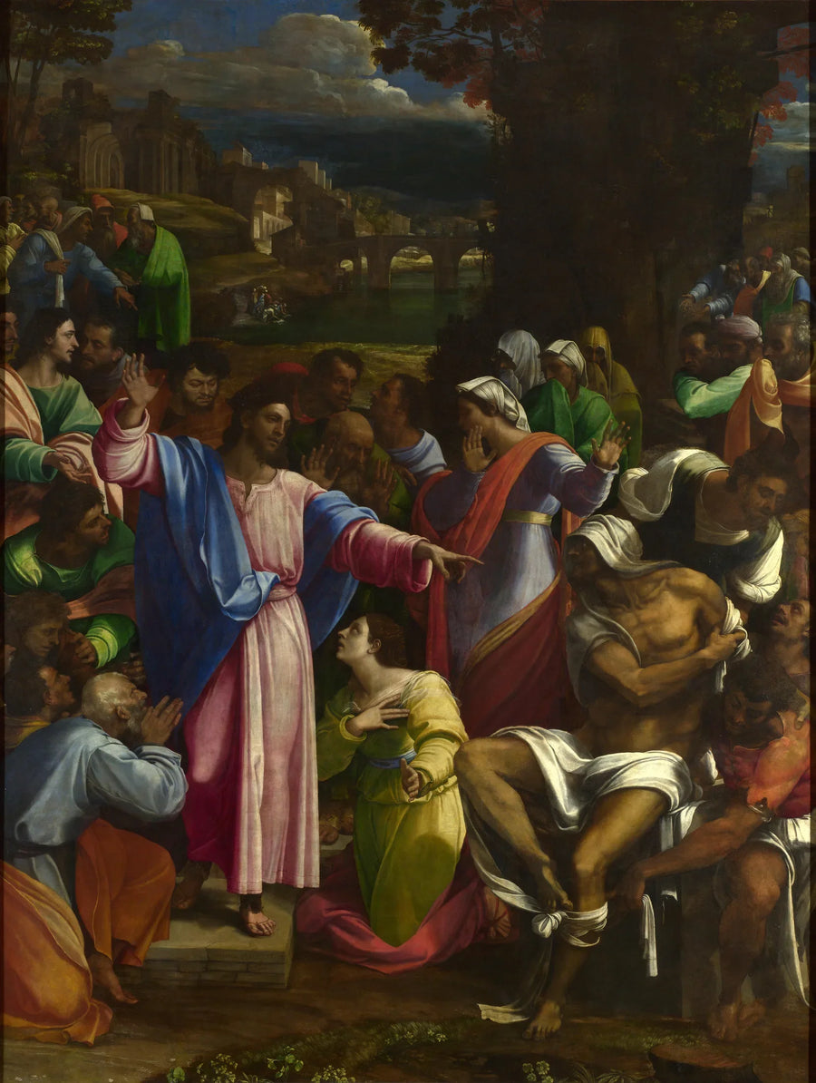 Resurrezione di Lazzaro - Sebastiano del Piombo