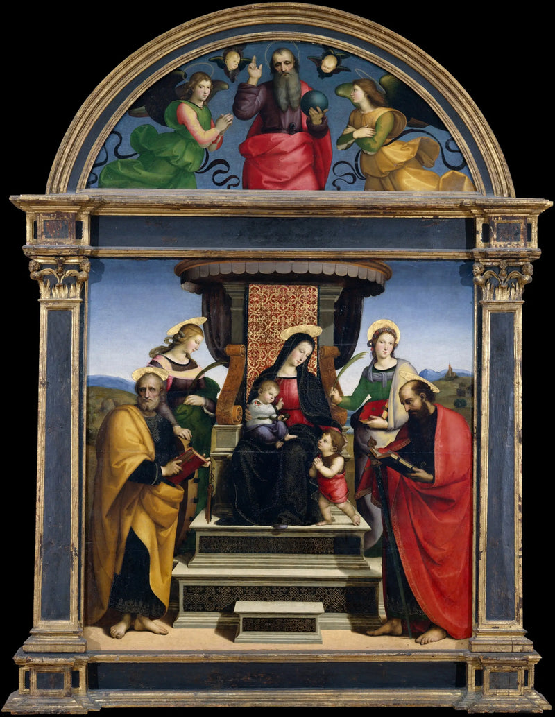 Retablo a colonne - Raffaello Sanzio