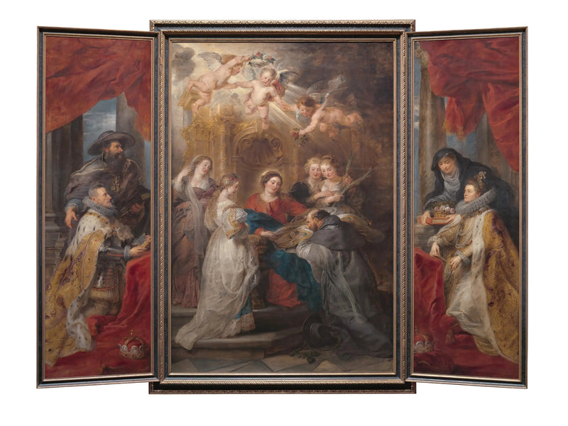 Retable d'Ildefonse - Pietro Paolo Rubens