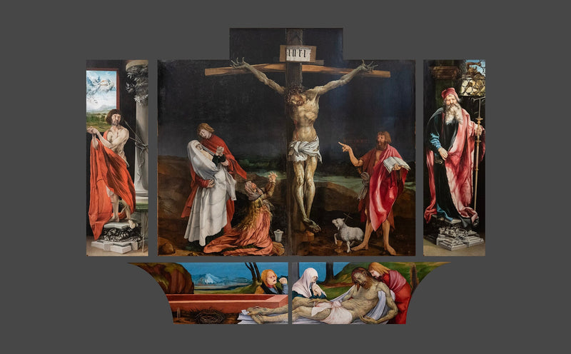 retable d'Issenheim chiuso - Matthias Grünewald