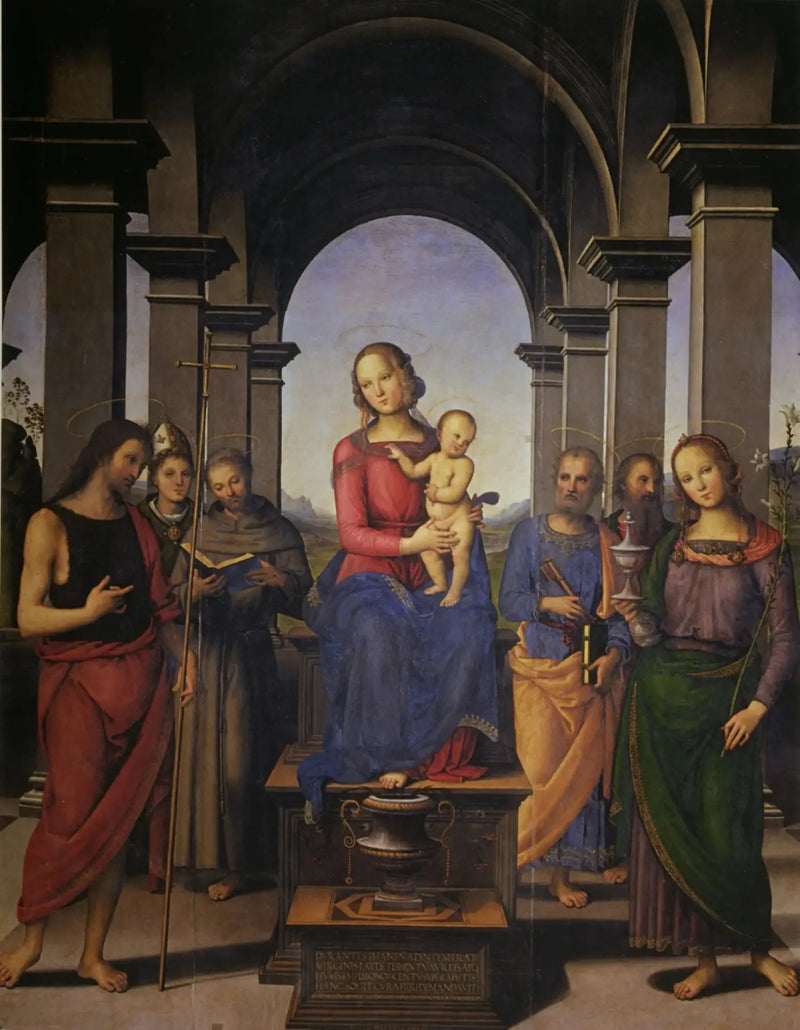 Retablo di Fano - Pietro Perugino