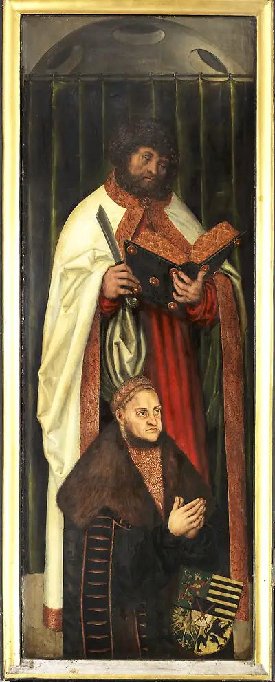 Retable de l'église Sainte-Catherine de Zwickau [aile gauche] - Lucas Cranach l'Ancien