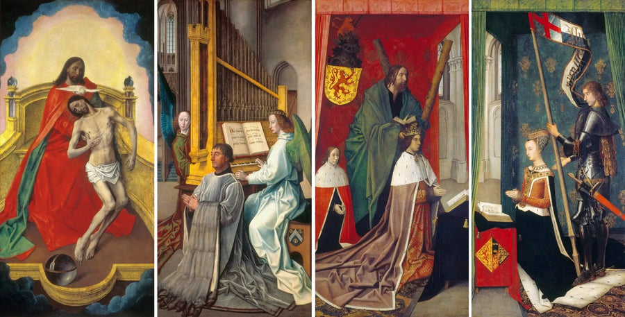 Retable della Trinità - Hugo van der Goes
