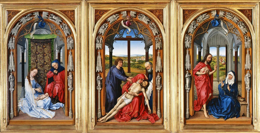 Retable di Miraflores - Rogier van der Weyden