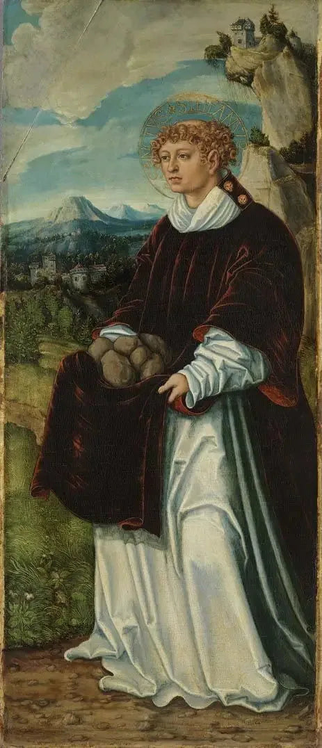 Retable de Pfirtscher : Sant'Etienne - Lucas Cranach il Vecchio