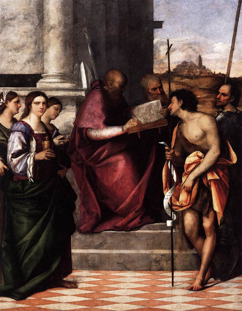 Retable di San Giovanni Crisostomo - Sebastiano del Piombo