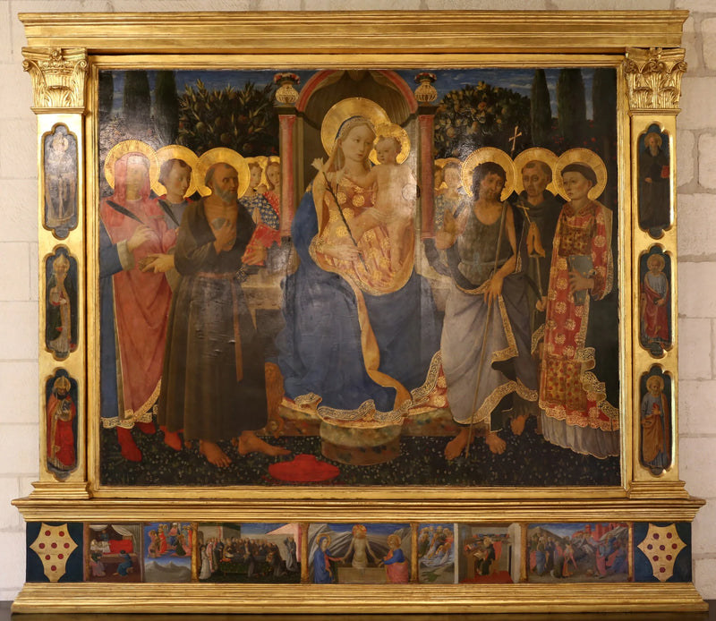 Retablo di san Gerolamo - Zanobi Strozzi