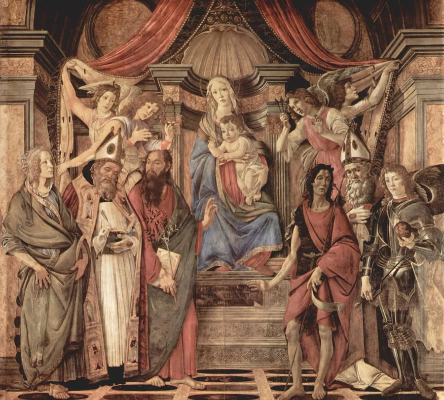 Retable di San Barnaba - Sandro Botticelli