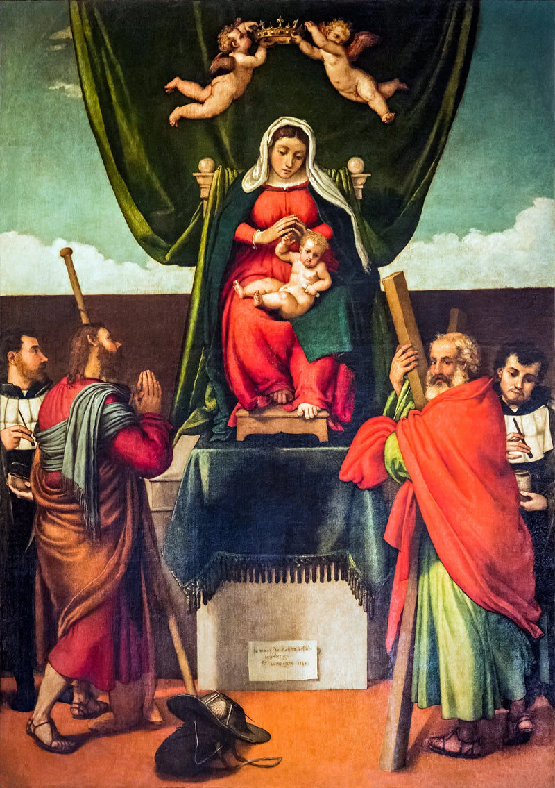 Tavolo di San Giacomo dell'Orio - Lorenzo Lotto