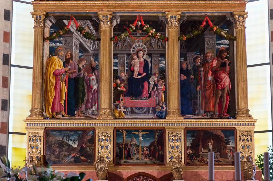 retable di San Zeno - Andrea Mantegna