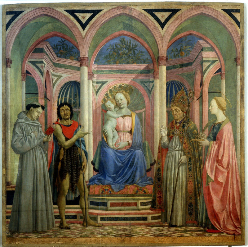 Retablo di Santa Lucia dei Magnoli - Domenico Veneziano