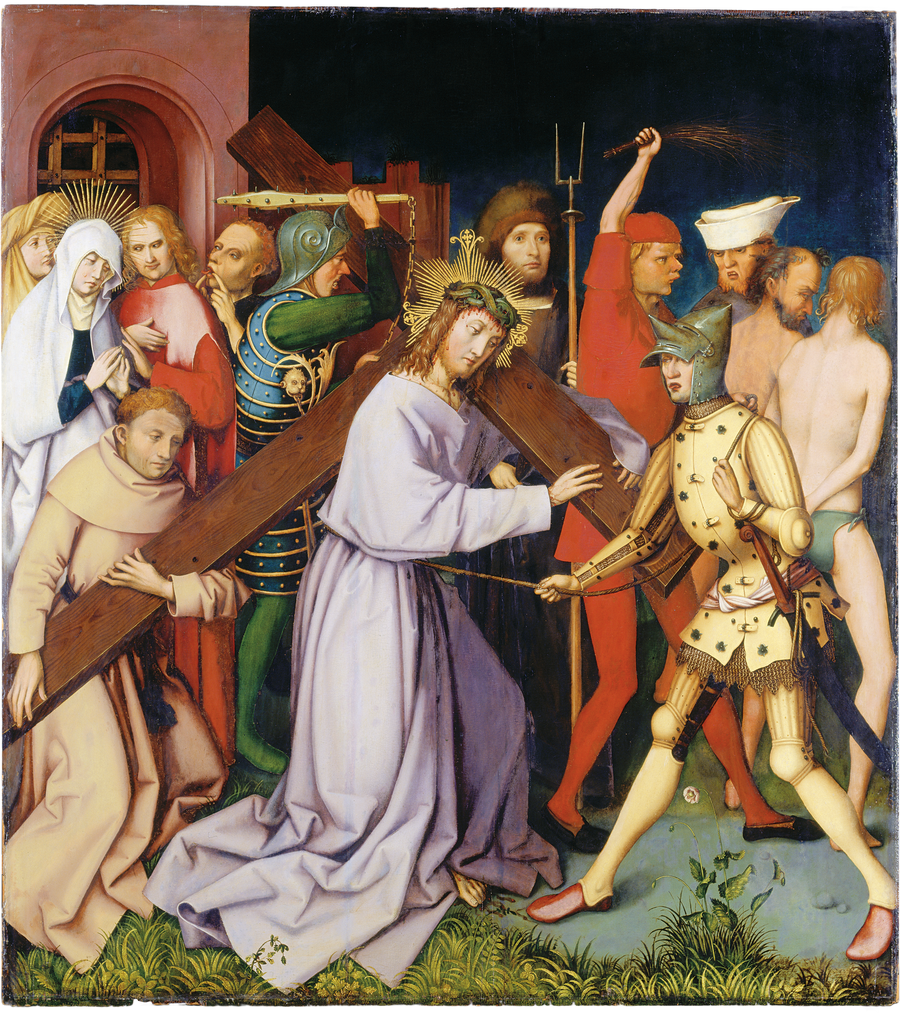 Retable dominicano di Francoforte: Porto della Croce - Hans Holbein il Vecchio
