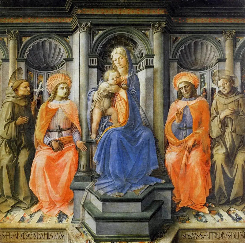retable del noviziato - Fra Filippo Lippi