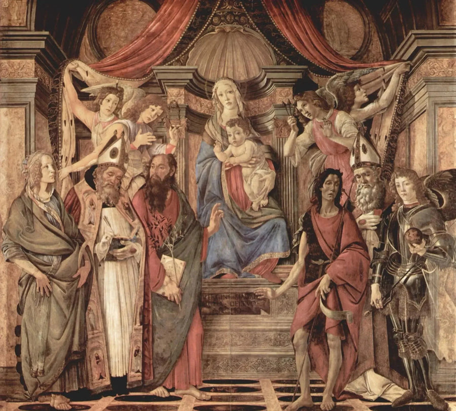 Retable di San Barnaba - Sandro Botticelli