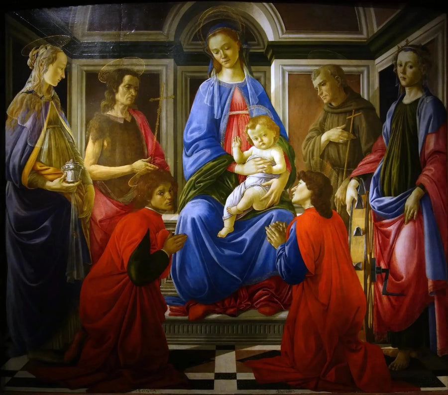 Retable di Sant'Ambrogio - Sandro Botticelli