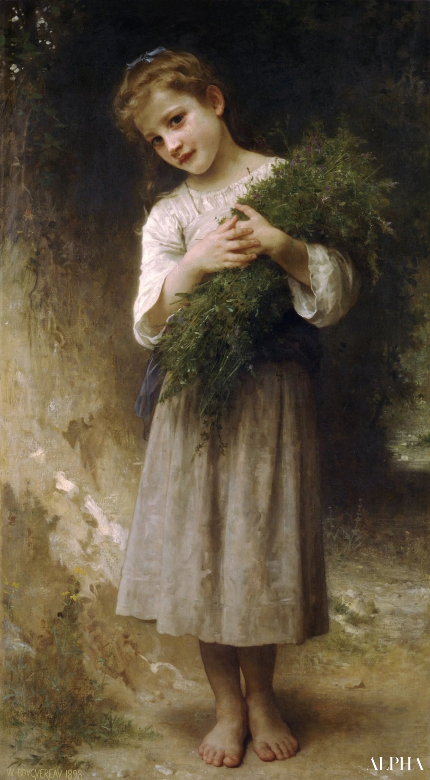 Retour Champs - William Bouguereau - Riproduzioni di quadri e dipinti di alta gamma