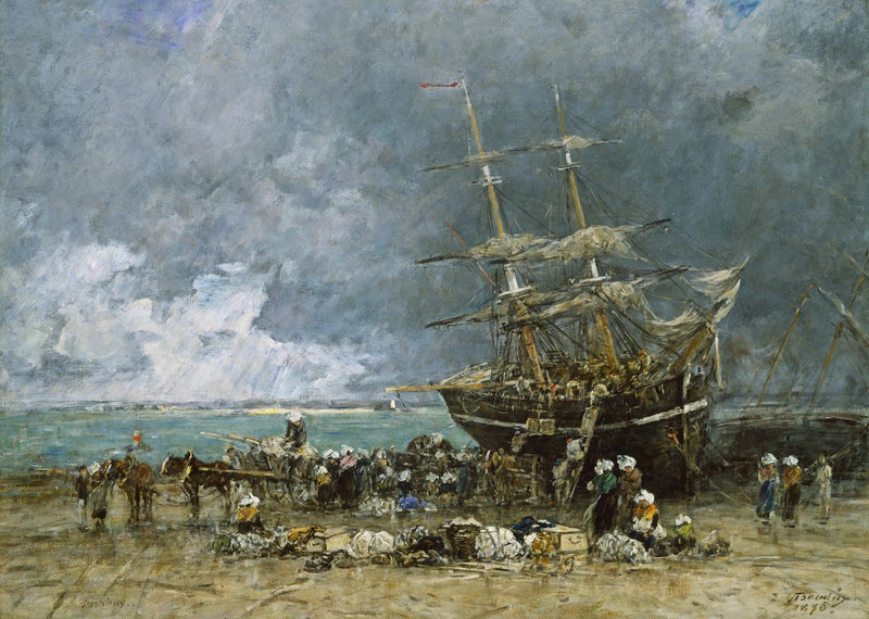 Ritorno del Terranova - Eugène Boudin