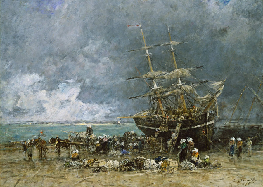 Ritorno del Terranova - Eugène Boudin