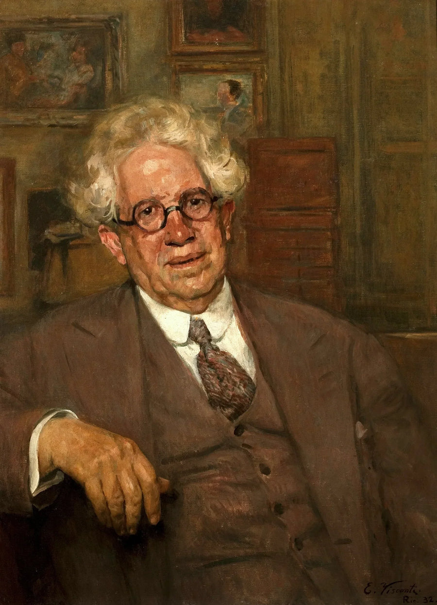 Retrato de Jos�� da Silva Brand��o - Eliseu Visconti