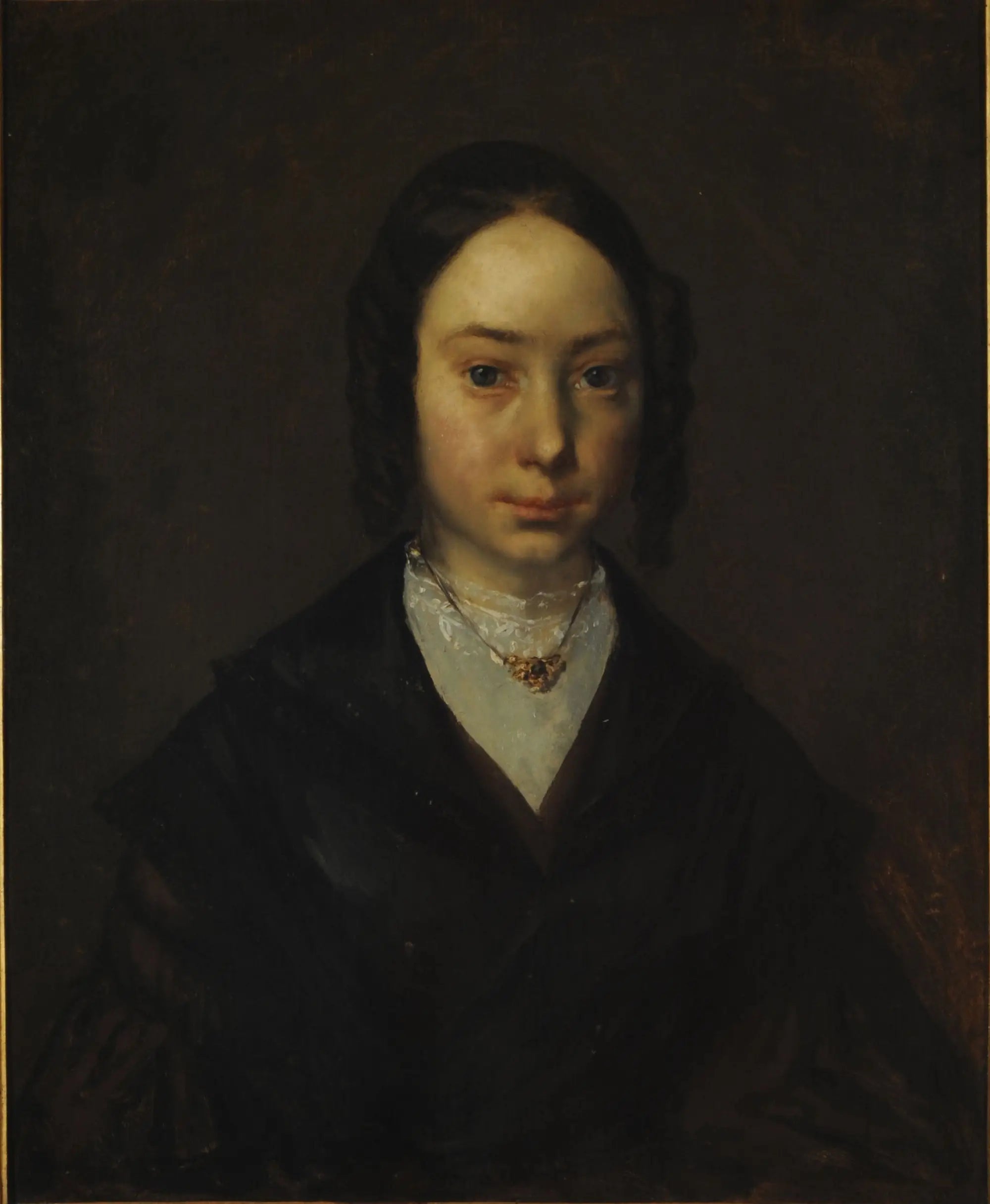 Retrato de Pauline Virginie - Jean-François Millet image 1 copie peinte à la main à l’huile