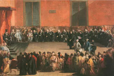 Réunion consulaire - Giovanni Battista Tiepolo