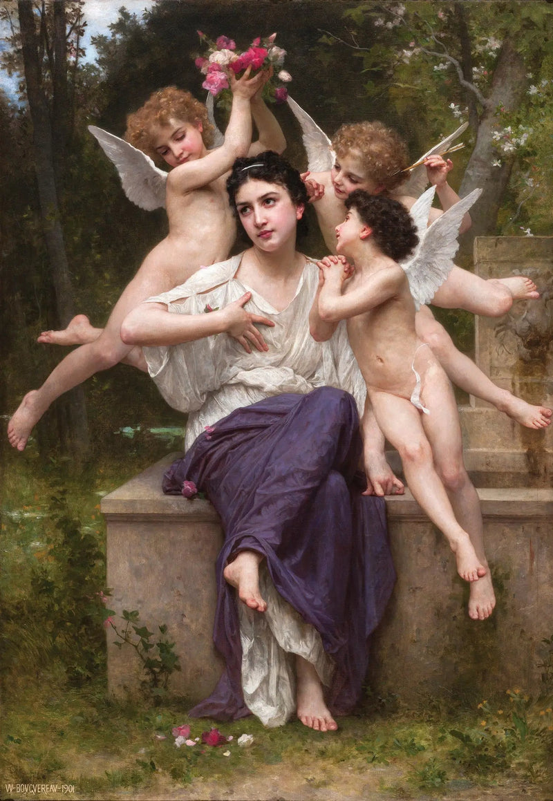 Sogno di primavera - Bouguereau