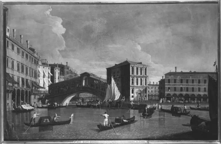 Rialto - Canaletto - Alpha Reproduction