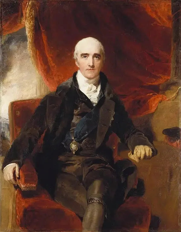 Richard Colley Wellesley, marquis de Wellesley (1760-1842) - Thomas Lawrence image 1 copie de tableau peinte à la main