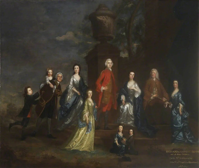 Richard Eliot e la sua famiglia - Joshua Reynolds